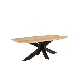 Lizzely Garden & Living Salontafel deens ovaal mangohout 130cm lichtbruin Livy Lizzely Garden & Living Salontafel deens ovaal mangohout 130cm lichtbruin Livy