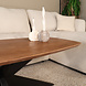 Lizzely Garden & Living Salontafel deens ovaal mangohout 120cm Livy walnoot Lizzely Garden & Living Salontafel deens ovaal mangohout 120cm Livy walnoot