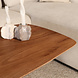 Lizzely Garden & Living Salontafel deens ovaal mangohout 120cm Livy walnoot Lizzely Garden & Living Salontafel deens ovaal mangohout 120cm Livy walnoot