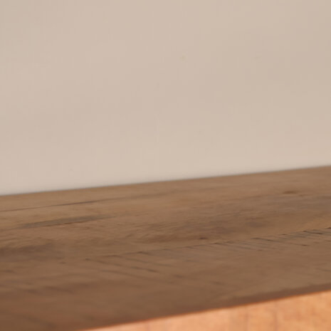 Lizzely Garden & Living Dressoir mangohout Jazzy bruin zwart ladekast industrieel 200x85cm duurzaam mango kast Lizzely Garden & Living Dressoir mangohout Jazzy bruin zwart ladekast industrieel 200x85cm duurzaam mango kast