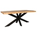 Lizzely Garden & Living Eettafel langwerpig mangohout 200cm lichtbruin John langwerpige tafel duurzaam mango eetkamertafel Lizzely Garden & Living Eettafel langwerpig mangohout 200cm lichtbruin John langwerpige tafel duurzaam mango eetkamertafel