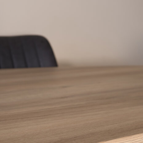 Lizzely Garden & Living Eettafel ovaal 210cm Twist lichtbruin ovale eettafel Lizzely Garden & Living Eettafel ovaal 210cm Twist lichtbruin ovale eettafel