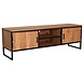 Lizzely Garden & Living TV meubel industrieel Liv bruin mangohout 150cm lengte Lizzely Garden & Living TV meubel industrieel Liv bruin mangohout 150cm lengte