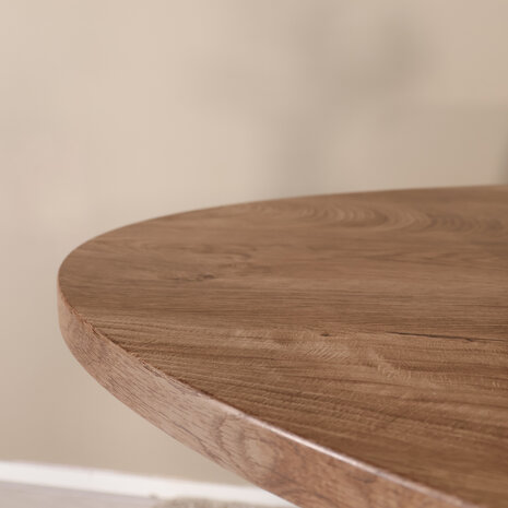 Lizzely Garden & Living Eettafel ovaal 210cm Twist bruin ovale eettafel Lizzely Garden & Living Eettafel ovaal 210cm Twist bruin ovale eettafel