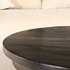 Lizzely Garden & Living Salontafel rond mangohout Tycho zwart 70cm Lizzely Garden & Living Salontafel rond mangohout Tycho zwart 70cm