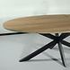Lizzely Garden & Living Eettafel Rato ovaal 200cm lichtbruin MDF Lizzely Garden & Living Eettafel Rato ovaal 200cm lichtbruin MDF