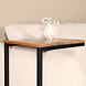 Lizzely Garden & Living Bijzettafel Industrieel Jerry 74cm bruin mangohout Lizzely Garden & Living Bijzettafel Industrieel Jerry 74cm bruin mangohout