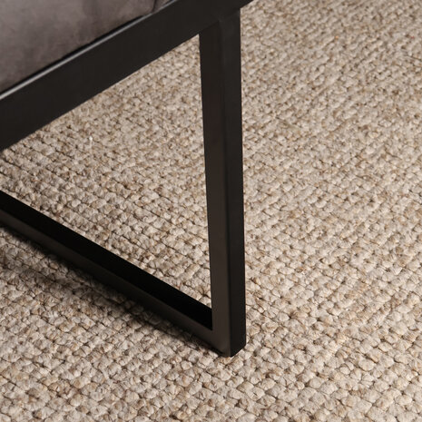 Lizzely Garden & Living Eetkamerbank Vito 220cm zwart microvezel eetbank Lizzely Garden & Living Eetkamerbank Vito 220cm zwart microvezel eetbank