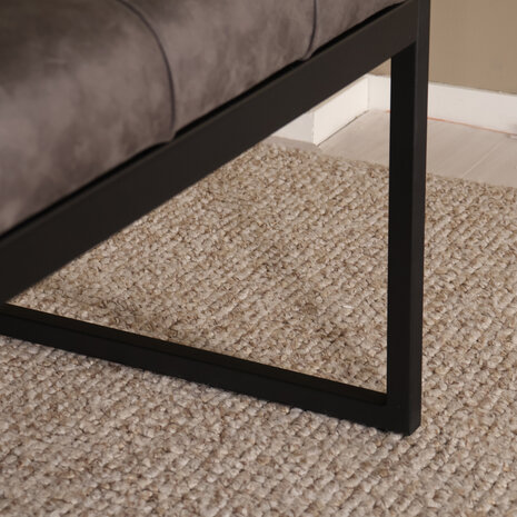 Lizzely Garden & Living Eetkamerbank Vito 220cm antraciet microvezel eetbank Lizzely Garden & Living Eetkamerbank Vito 220cm antraciet microvezel eetbank