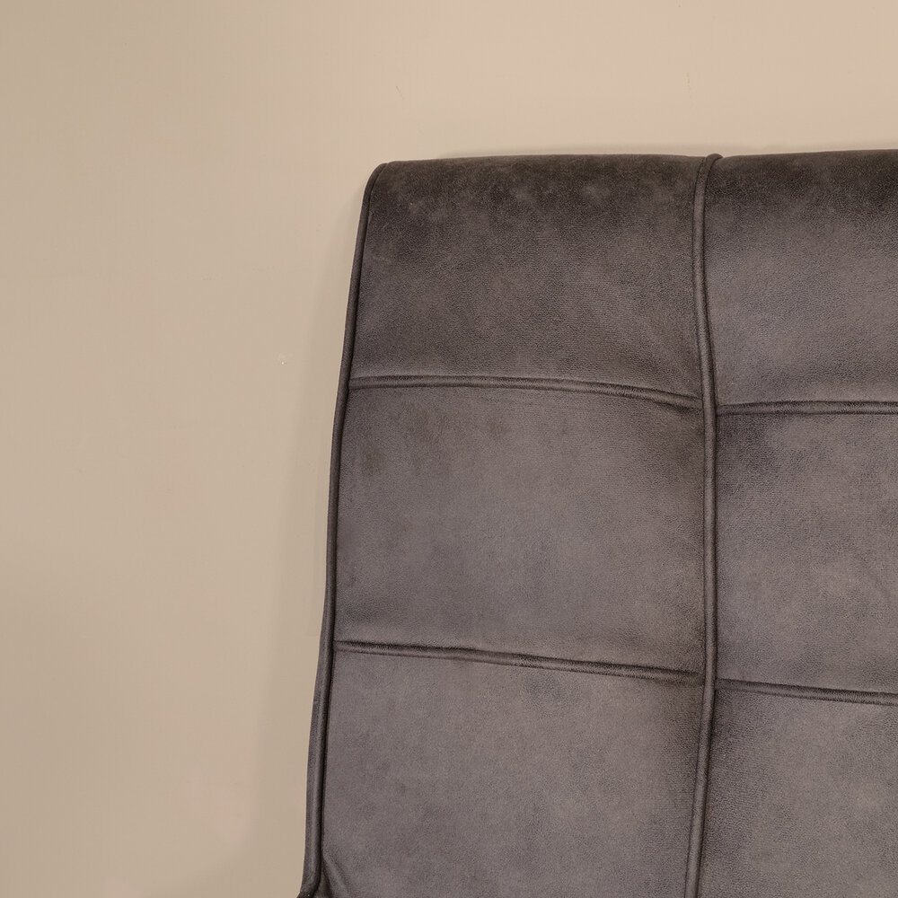 Eetkamerbank Vito 220cm antraciet microvezel eetbank Eetkamerbank Vito 220cm antraciet microvezel eetbank