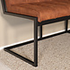 Lizzely Garden & Living Eetkamerbank Vito 220cm cognac microvezel eetbank Lizzely Garden & Living Eetkamerbank Vito 220cm cognac microvezel eetbank