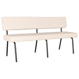 Lizzely Garden & Living Eetkamerbank Wendy 160cm zand stof