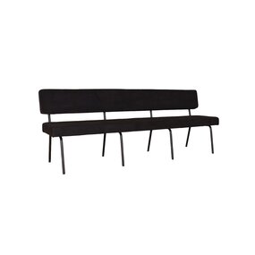 Lizzely Garden & Living Eetkamerbank Wendy 220cm zwart stof Lizzely Garden & Living Eetkamerbank Wendy 220cm zwart stof