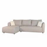 Lizzely Garden & Living Hoekbank Hudson 280cm chenille grijs links Lizzely Garden & Living Hoekbank Hudson 280cm chenille grijs links