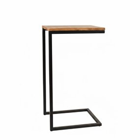Lizzely Garden & Living Bijzettafel industrieel Jerry duurzaam mangohout laptoptafel mango side table Lizzely Garden & Living Bijzettafel industrieel Jerry duurzaam mangohout laptoptafel mango side table