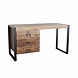Lizzely Garden & Living Bureau Nicko 145cm industrieel duurzaam massief mangohout Lizzely Garden & Living Bureau Nicko 145cm industrieel duurzaam massief mangohout