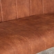 Lizzely Garden & Living Eetkamerbank Menzo ovaal 180cm cognac microvezel ovale eetbank Lizzely Garden & Living Eetkamerbank Menzo ovaal 180cm cognac microvezel ovale eetbank