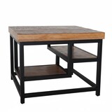 Lizzely Garden & Living Salontafel mangohout Sunny 60cm industrieel mango Lizzely Garden & Living Salontafel mangohout Sunny 60cm industrieel mango