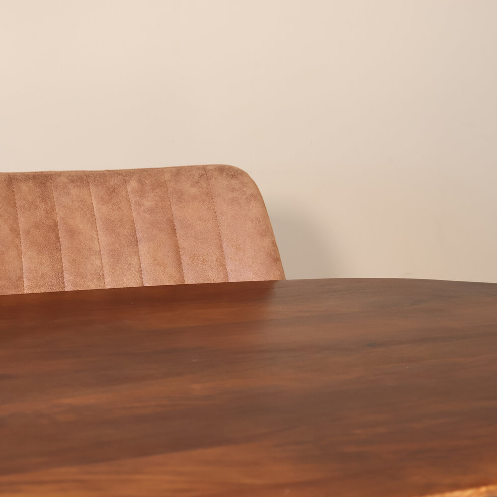 Eettafel deens ovaal mangohout 180cm Austin bruin ovale tafel duurzaam mango eetkamertafel Eettafel deens ovaal mangohout 180cm Austin bruin ovale tafel duurzaam mango eetkamertafel