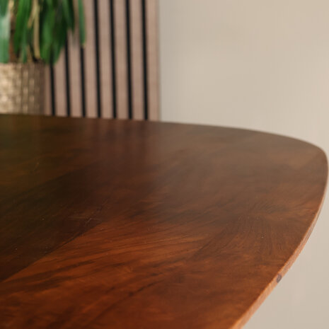 Lizzely Garden & Living Eettafel deens ovaal mangohout 180cm Austin bruin ovale tafel duurzaam mango eetkamertafel Lizzely Garden & Living Eettafel deens ovaal mangohout 180cm Austin bruin ovale tafel duurzaam mango eetkamertafel