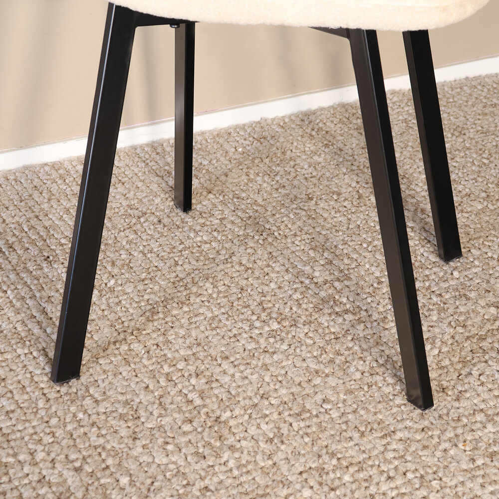 Eetkamerstoel Simpy zand teddy eetstoel Eetkamerstoel Simpy zand teddy eetstoel