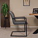Lizzely Garden & Living Eetkamerstoel met armleuning antraciet Noor industrieel design eetstoel Lizzely Garden & Living Eetkamerstoel met armleuning antraciet Noor industrieel design eetstoel