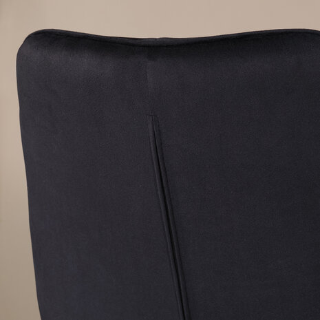 Lizzely Garden & Living Eetkamerstoel De Vince zwart velvet eetstoel Lizzely Garden & Living Eetkamerstoel De Vince zwart velvet eetstoel