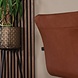 Lizzely Garden & Living Eetkamerstoel met armleuning cognac Noor industrieel design eetstoel Lizzely Garden & Living Eetkamerstoel met armleuning cognac Noor industrieel design eetstoel