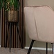 Lizzely Garden & Living Eetkamerstoel met armleuning Yurgan velvet champagne eetstoel Lizzely Garden & Living Eetkamerstoel met armleuning Yurgan velvet champagne eetstoel