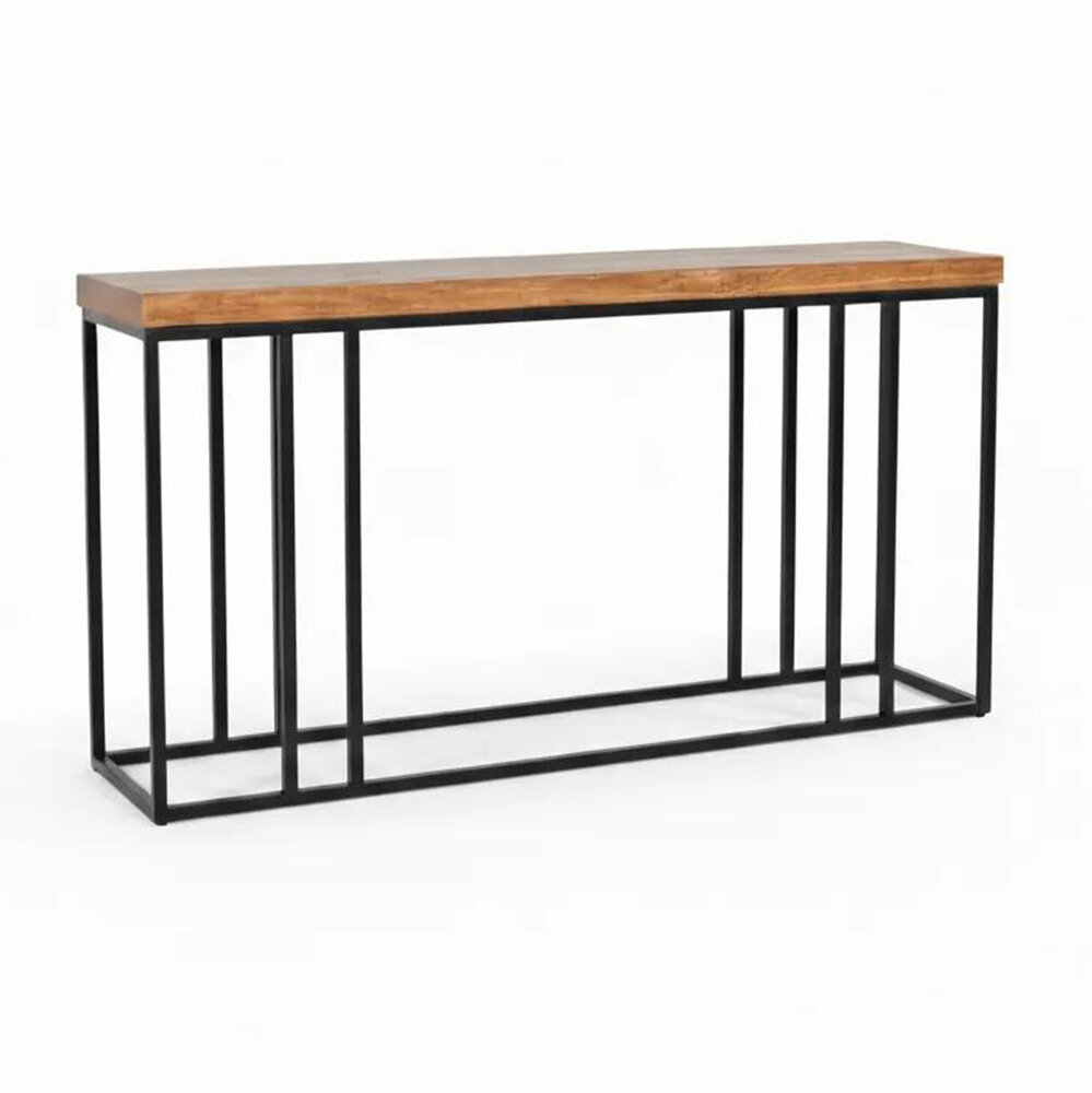 Bijzettafel mangohout Don 150cm lichtbruin Bijzettafel mangohout Don 150cm lichtbruin