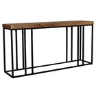 Bijzettafel mangohout Don 180cm bruin industrieel side table Bijzettafel mangohout Don 180cm bruin industrieel side table