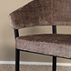 Lizzely Garden & Living Eetkamerstoel met armleuning Ziva taupe chenille Lizzely Garden & Living Eetkamerstoel met armleuning Ziva taupe chenille