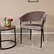 Lizzely Garden & Living Eetkamerstoel met armleuning Ziva taupe chenille Lizzely Garden & Living Eetkamerstoel met armleuning Ziva taupe chenille