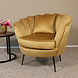 Lizzely Garden & Living Fauteuil zitbank 1 persoons Anna goud