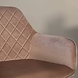 Lizzely Garden & Living Eetkamerstoel met armleuning Yurgan velvet champagne eetstoel Lizzely Garden & Living Eetkamerstoel met armleuning Yurgan velvet champagne eetstoel