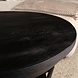 Lizzely Garden & Living Salontafel rond mangohout zwart Sandy industrieel duurzaam massief hout mango Lizzely Garden & Living Salontafel rond mangohout zwart Sandy industrieel duurzaam massief hout mango