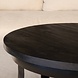 Lizzely Garden & Living Salontafel rond mangohout zwart Sandy industrieel duurzaam massief hout mango Lizzely Garden & Living Salontafel rond mangohout zwart Sandy industrieel duurzaam massief hout mango