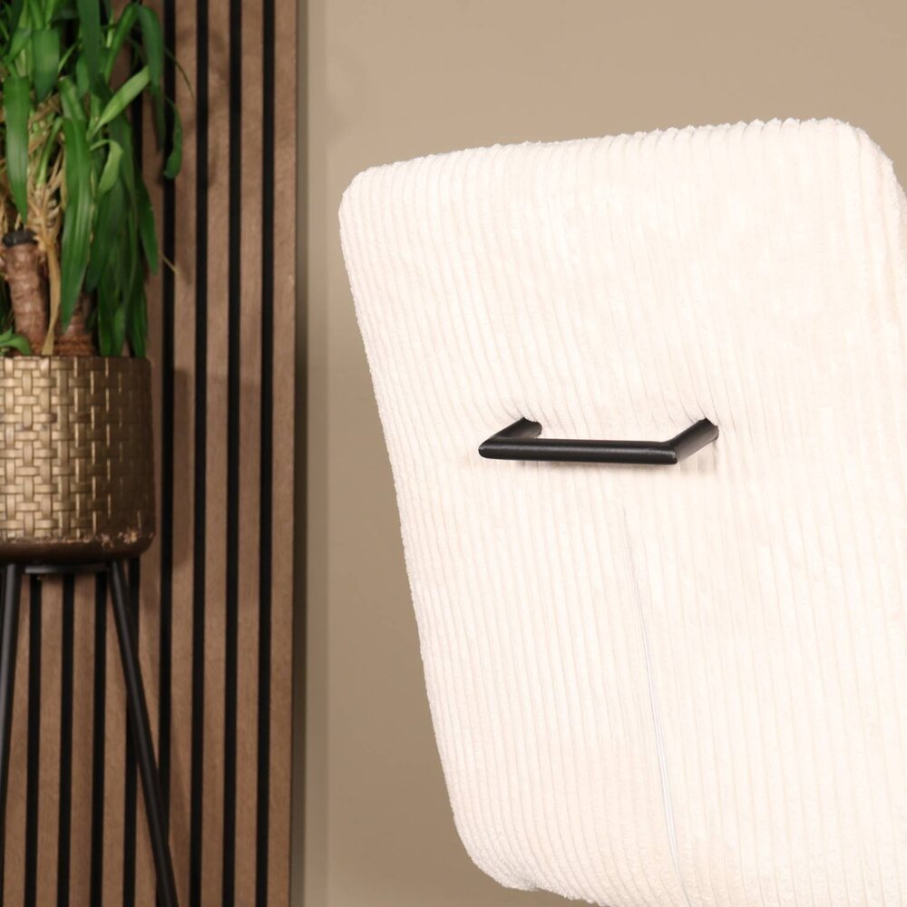 Eetkamerstoel draaibaar Marloes gebroken wit draaibare eetstoel Eetkamerstoel draaibaar Marloes gebroken wit draaibare eetstoel