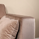 Lizzely Garden & Living Hoekbank Hilde 270cm taupe velvet links