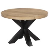 Lizzely Garden & Living Salontafel rond lichtbruin mangohout 70cm Jesse Lizzely Garden & Living Salontafel rond lichtbruin mangohout 70cm Jesse