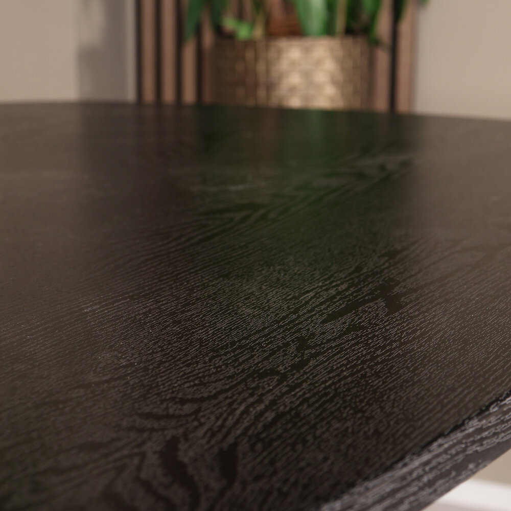 Eettafel Deens ovaal 180cm zwart Hero ovale eettafel Eettafel Deens ovaal 180cm zwart Hero ovale eettafel