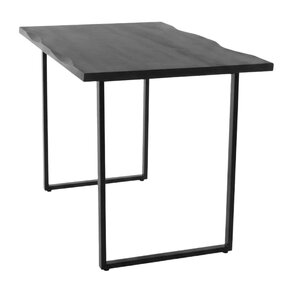 Lizzely Garden & Living Bartafel mangohout zwart Loisa 140x90x95 industrieel mango bar tafel Lizzely Garden & Living Bartafel mangohout zwart Loisa 140x90x95 industrieel mango bar tafel