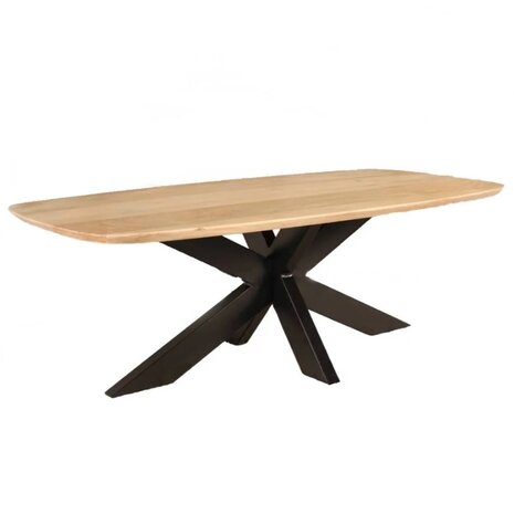 Lizzely Garden & Living Salontafel deens ovaal mangohout 130cm Livy lichtbruin Lizzely Garden & Living Salontafel deens ovaal mangohout 130cm Livy lichtbruin