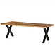 Lizzely Garden & Living Eettafel Zeno rechthoekig 240cm bruin mangohout Lizzely Garden & Living Eettafel Zeno rechthoekig 240cm bruin mangohout