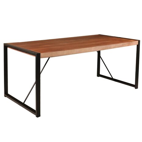 Lizzely Garden & Living Eettafel Flora rechthoekig 180cm bruin mangohout Lizzely Garden & Living Eettafel Flora rechthoekig 180cm bruin mangohout