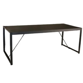 Lizzely Garden & Living Eettafel Flora rechthoekig 200cm zwart mangohout Lizzely Garden & Living Eettafel Flora rechthoekig 200cm zwart mangohout