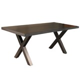Lizzely Garden & Living Eettafel Zeno rechthoekig 200cm zwart mangohout Lizzely Garden & Living Eettafel Zeno rechthoekig 200cm zwart mangohout