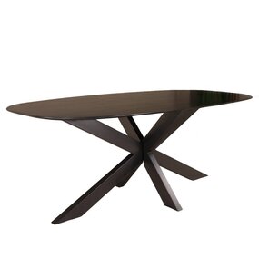 Lizzely Garden & Living Eettafel deens ovaal mangohout 200cm Austin zwart ovale tafel duurzaam mango eetkamertafel Lizzely Garden & Living Eettafel deens ovaal mangohout 200cm Austin zwart ovale tafel duurzaam mango eetkamertafel