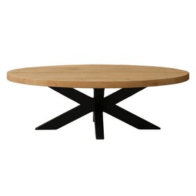 Lizzely Garden & Living Salontafel ovaal lichtbruin mangohout 140cm Jimmy Lizzely Garden & Living Salontafel ovaal lichtbruin mangohout 140cm Jimmy