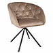 Lizzely Garden & Living Eetkamerstoel draaibaar Willow taupe velvet eetstoel draaibare stoel Lizzely Garden & Living Eetkamerstoel draaibaar Willow taupe velvet eetstoel draaibare stoel